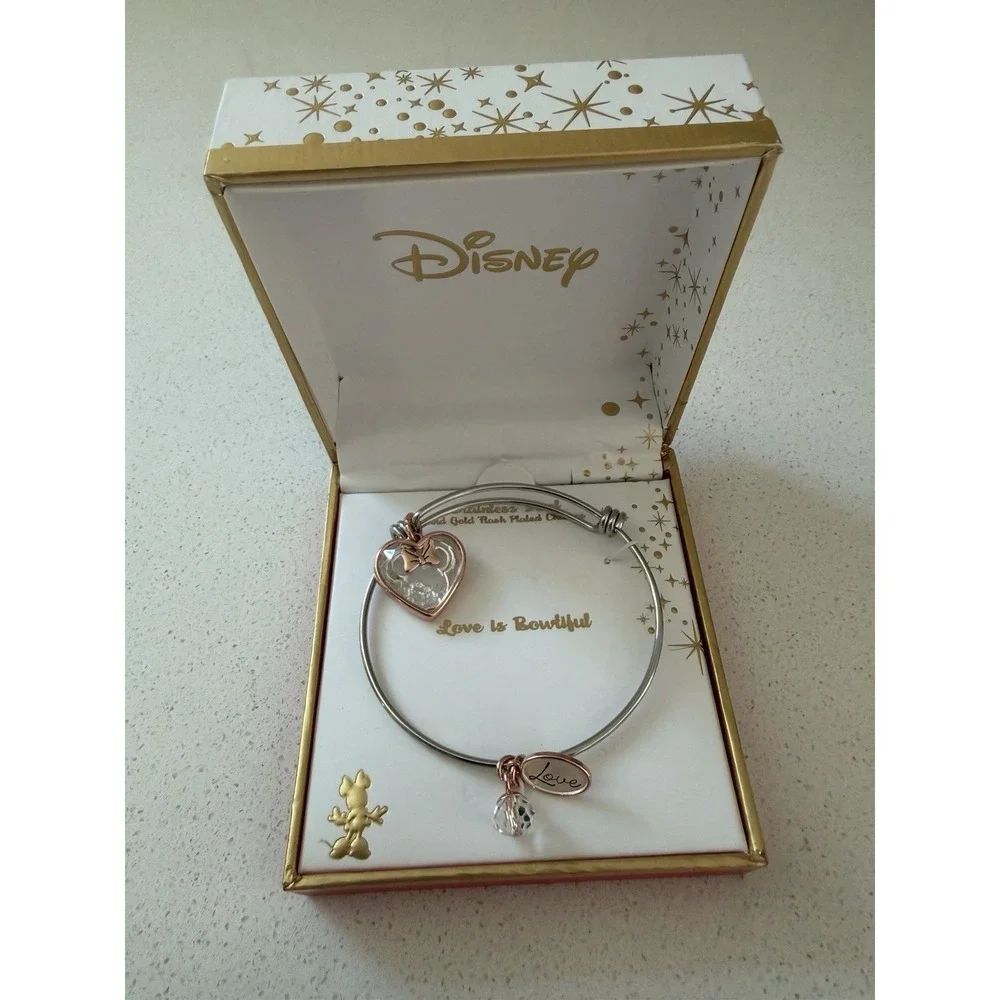Disney Heart Bracelet STYLE# D51459PTTM2